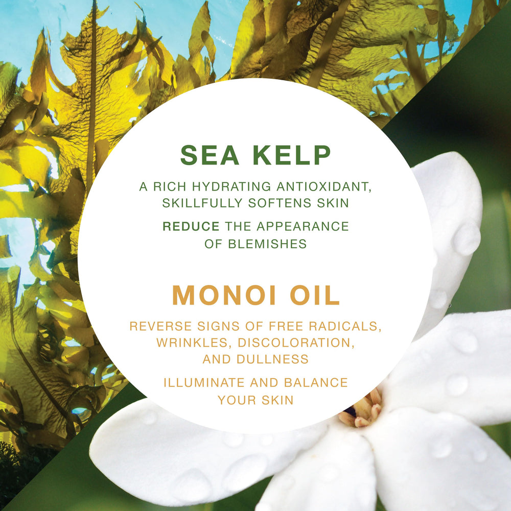 VITAMINS AND SEA BEAUTY aceite de monoi nutre y suaviza la piel