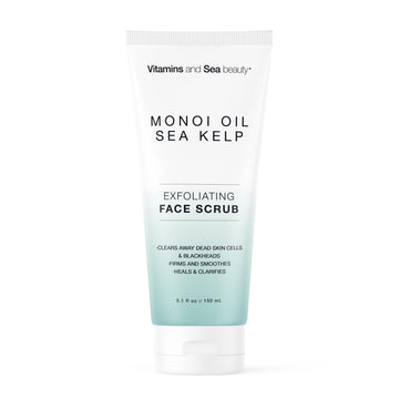VITAMINS AND SEA BEAUTY exfoliante facial Monoi y alga marina para piel fresca