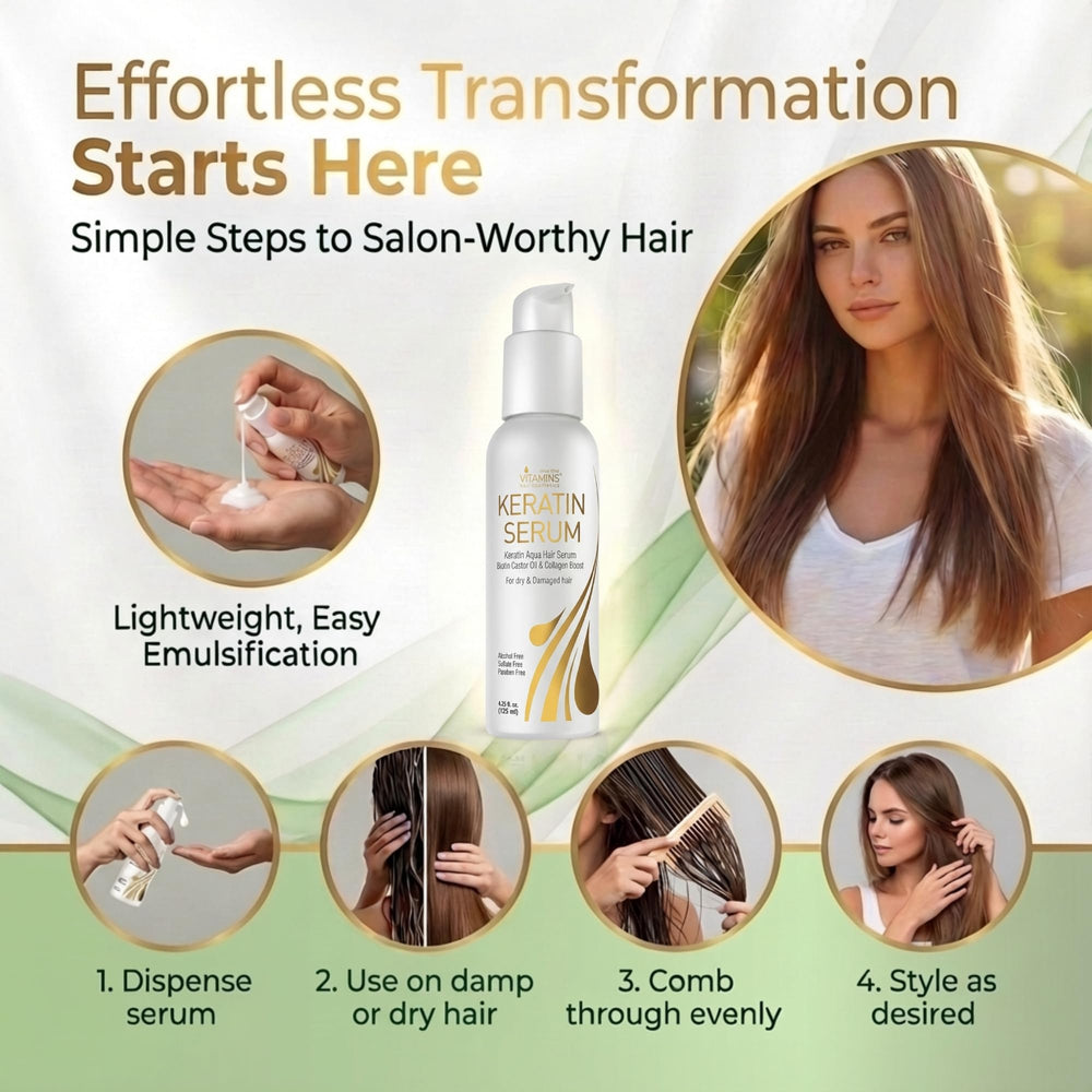 VITAMINS hair cosmetics controla el encrespamiento en días húmedos