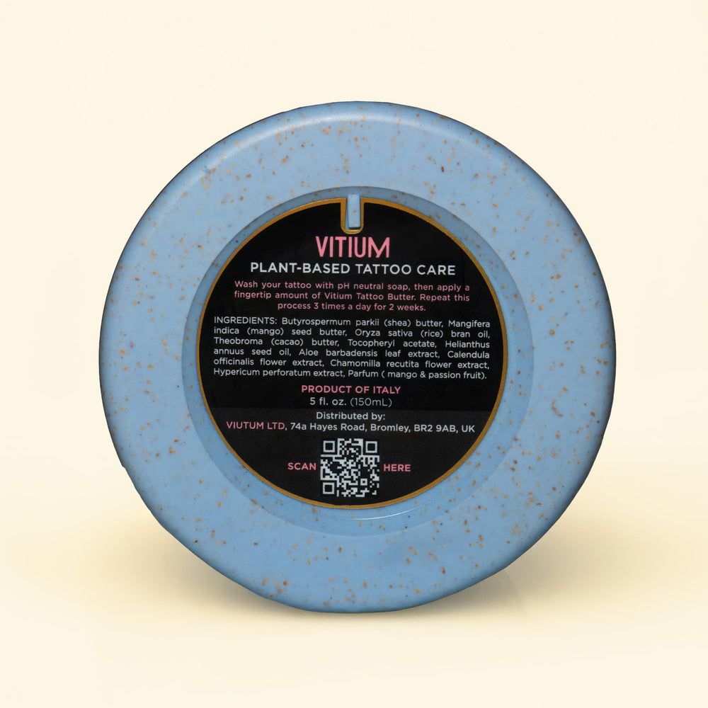 Hecho en Italia: calidad artesanal de VITIUM Tattoo Butter
