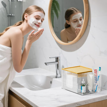 VITVITI almacenamiento en el baño organizado, ideal para tocadores y cajones.