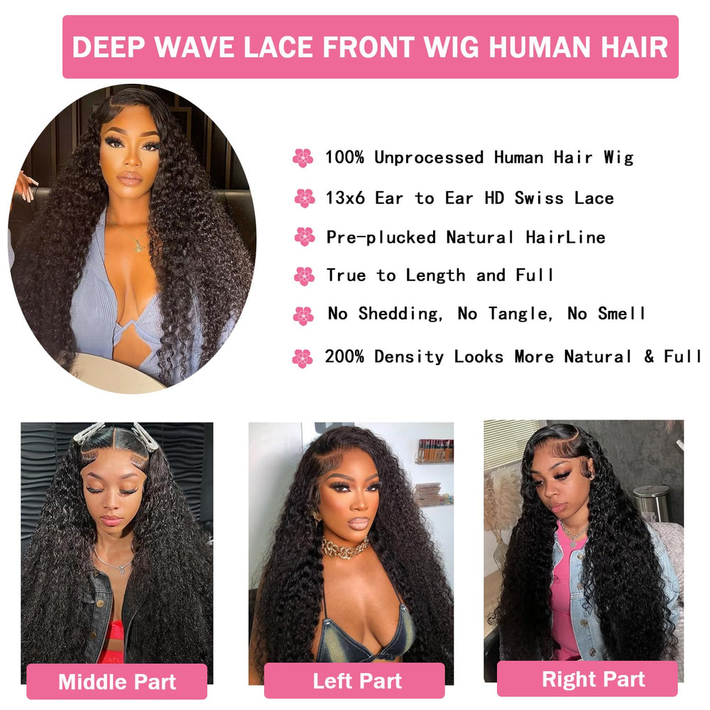 VIULKY 30-inch deep wave length for dramatic styling outcomes