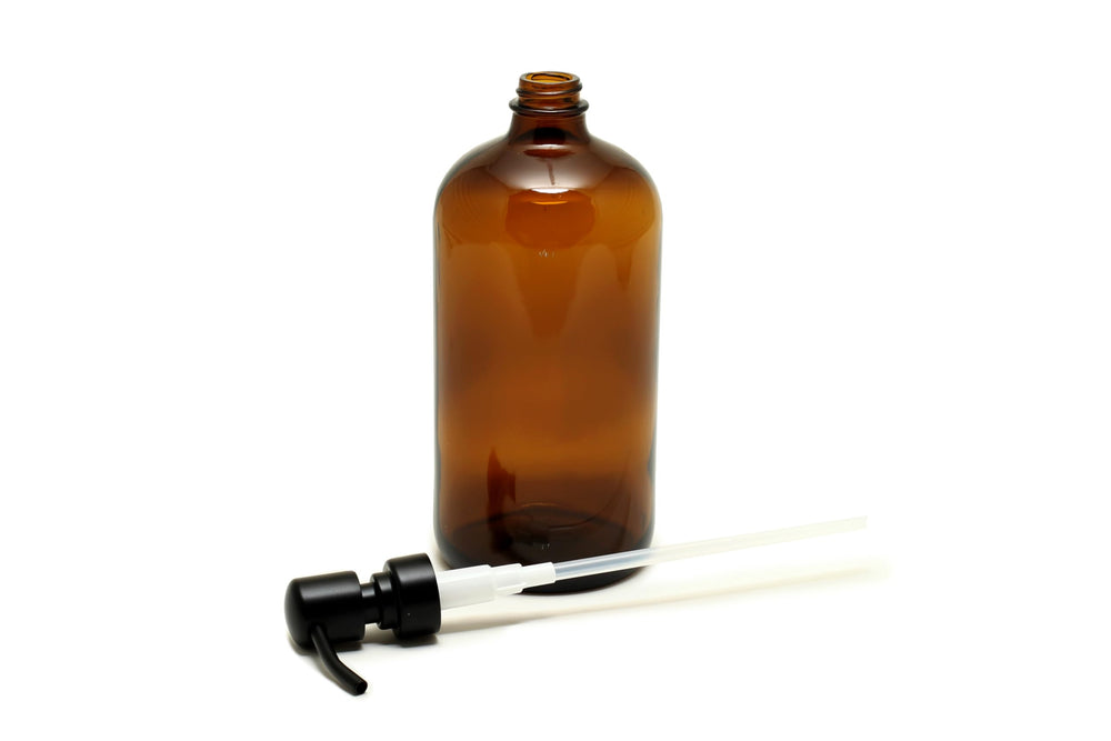 Vivaplex botella ámbar para cosméticos y proyectos caseros, uso diario.