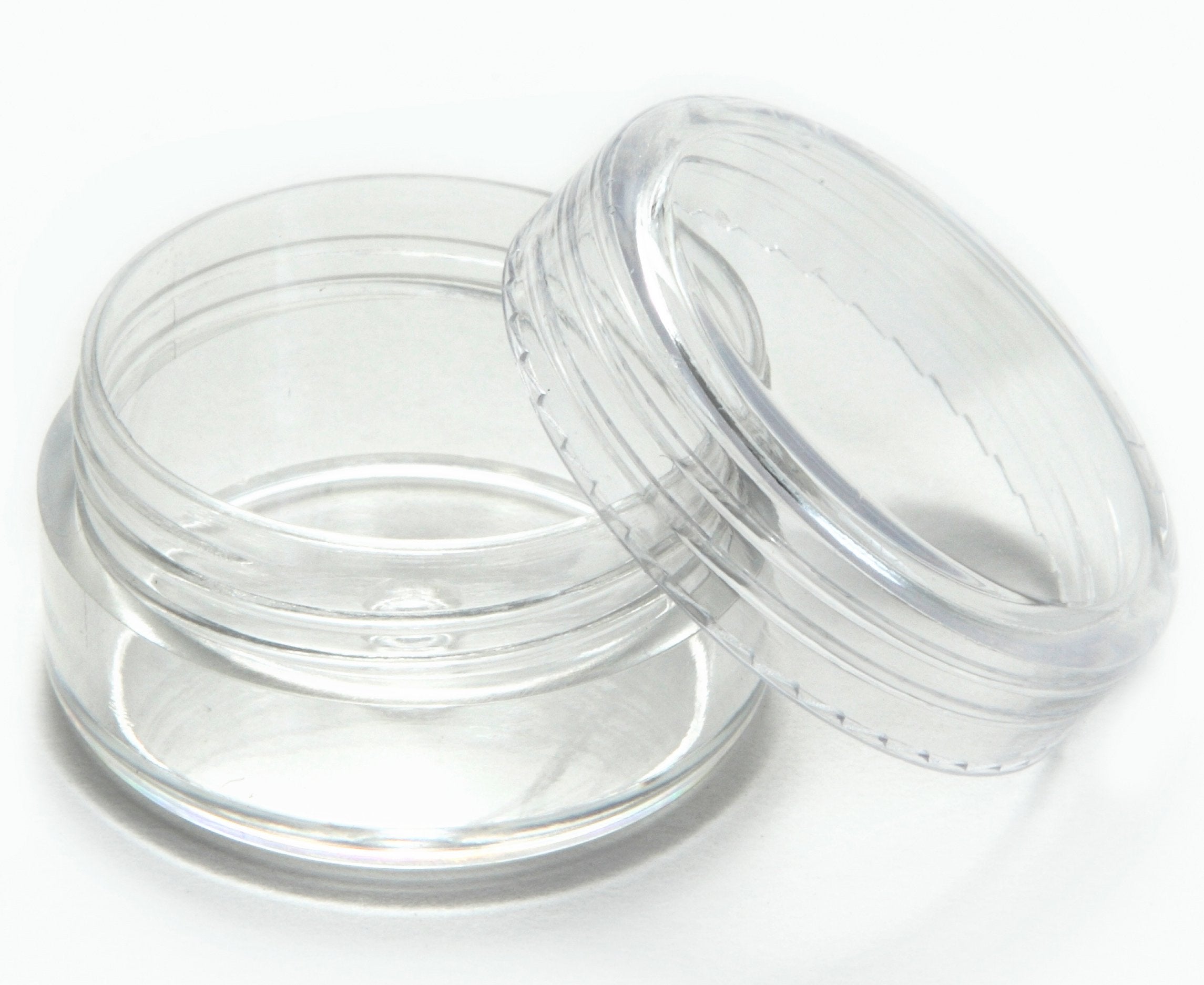 Vivaplex jarras para muestras de maquillaje, ideales para probar pigmentos y cremas.