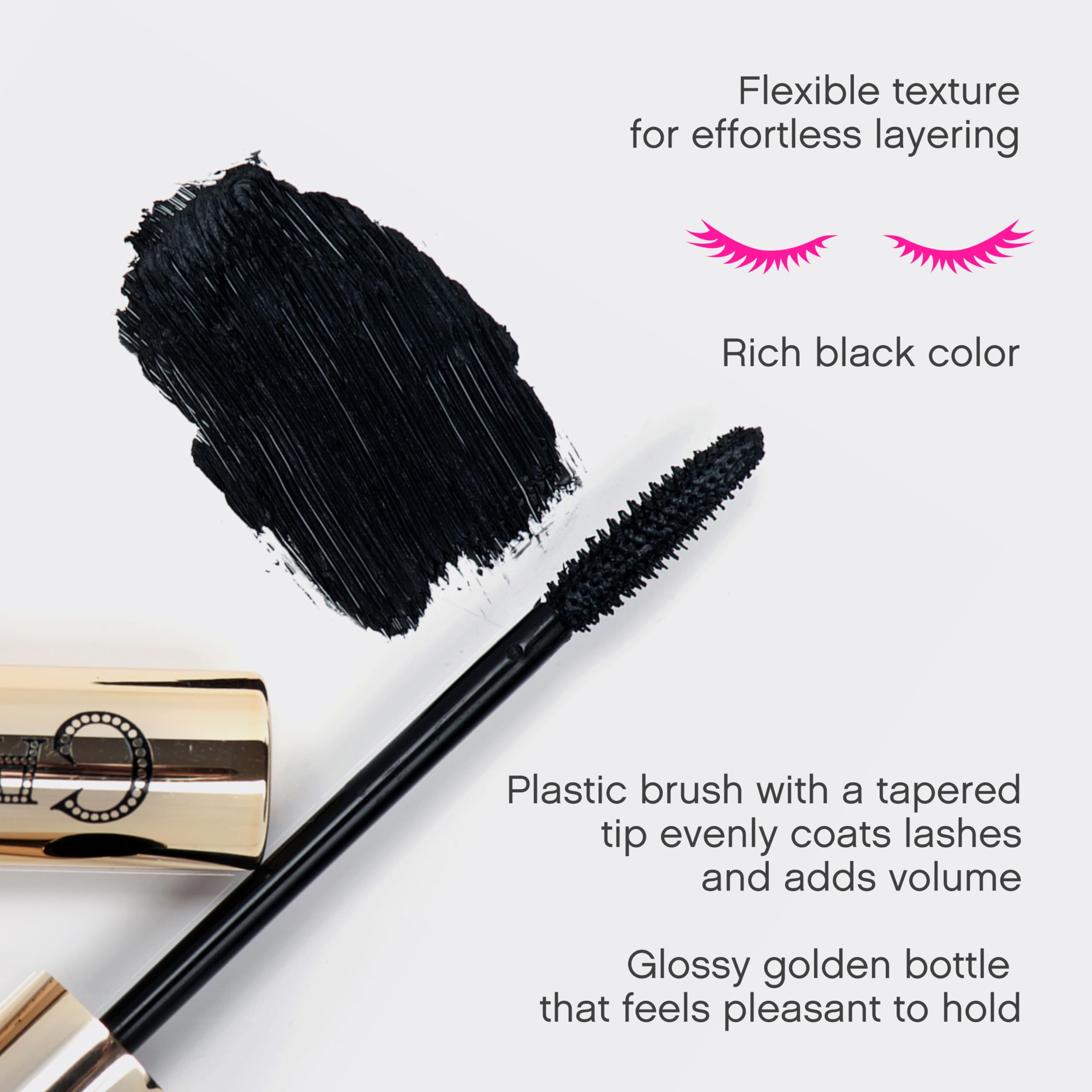 Vivienne Sabó Cabaret Premiere wand applies definition to lashes.