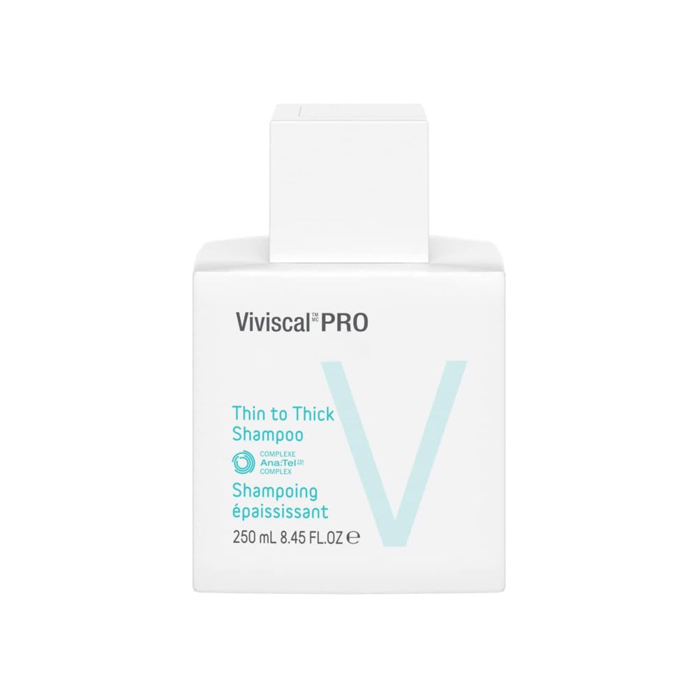 Champú Viviscal profesional en botella aporta cuerpo al cabello fino