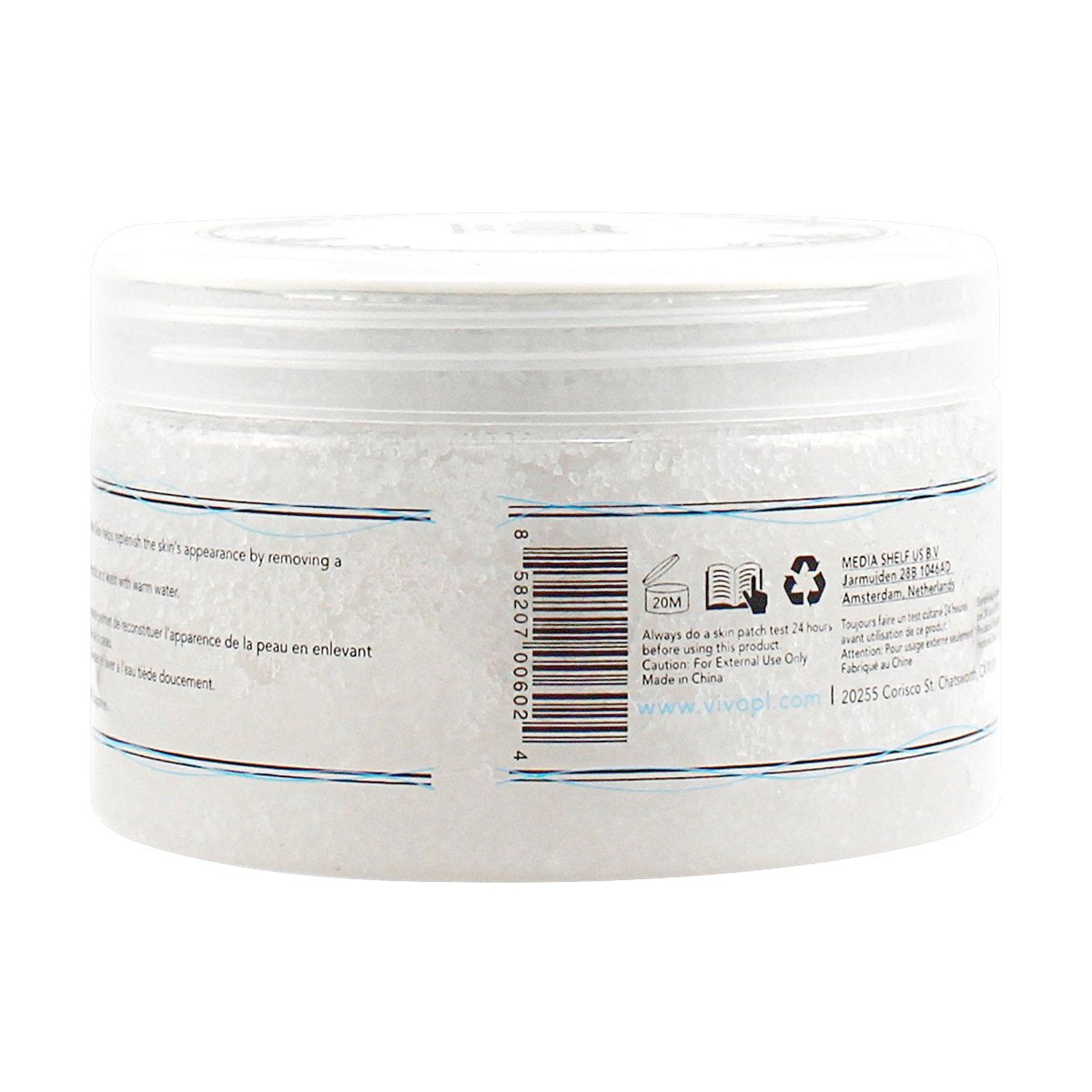 Envase de 350 g de Vivo Per Lei exfoliante.