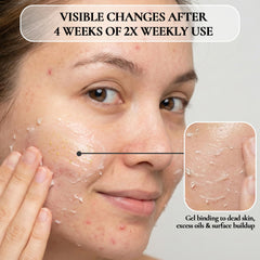 Vivo Per Lei Gel exfoliante ayuda a mejorar la apariencia de poros