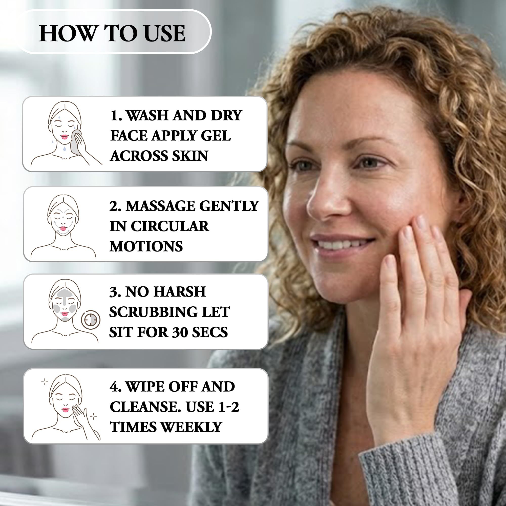 Vivo Per Lei Gel exfoliante para rostro y cuerpo