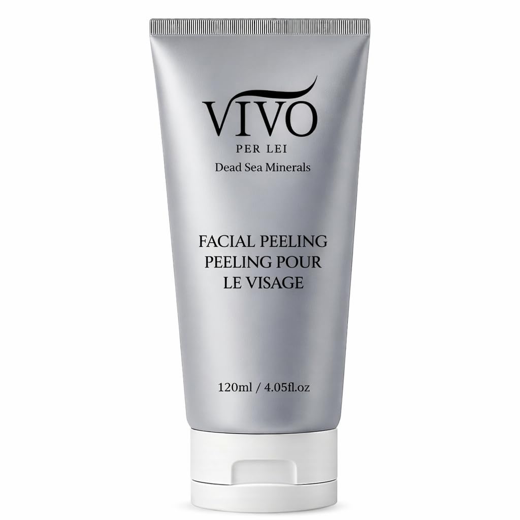 Vivo Per Lei gel exfoliante: textura suave que revela piel más limpia.