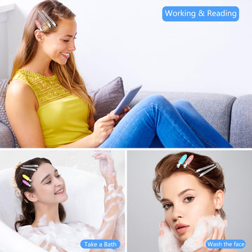 Pinzas de cabello con diseño ergonómico, Viywicz, para fijación cómoda y duradera.