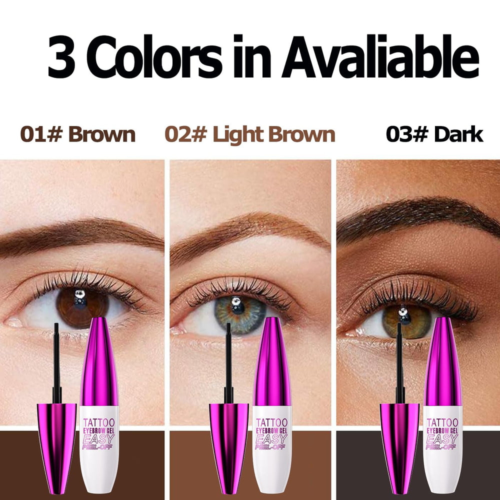 VKSpoa tintado cejas tatuaje 3 días, color duradero.