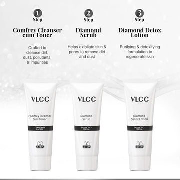 VLCC Diamond Facial Kit envase de 60 g para uso único