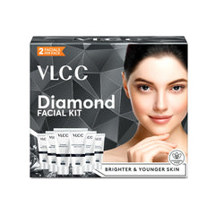 VLCC Diamond Facial Kit limpiador suave para piel limpia y fresca