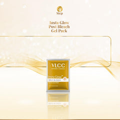 VLCC Insta Gold Bleach dosis medida para consistencia
