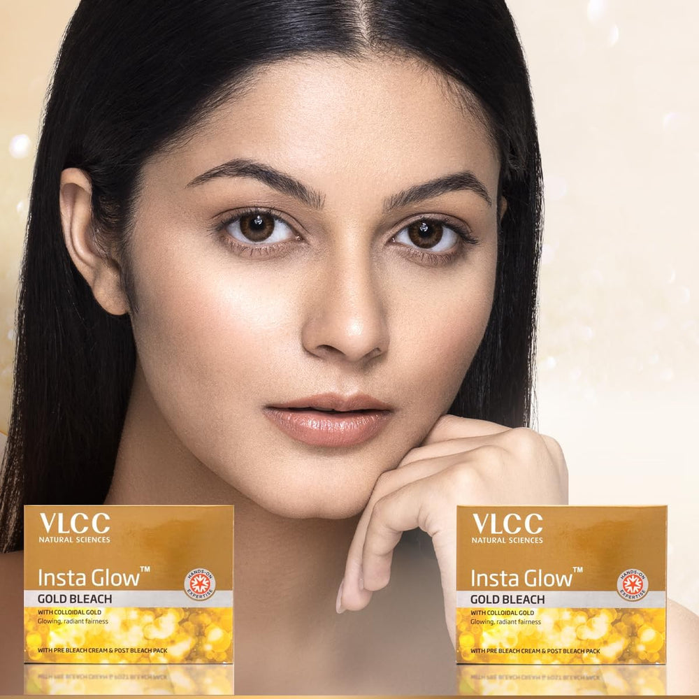 VLCC Insta Gold Bleach kit de 2 unidades para ahorro