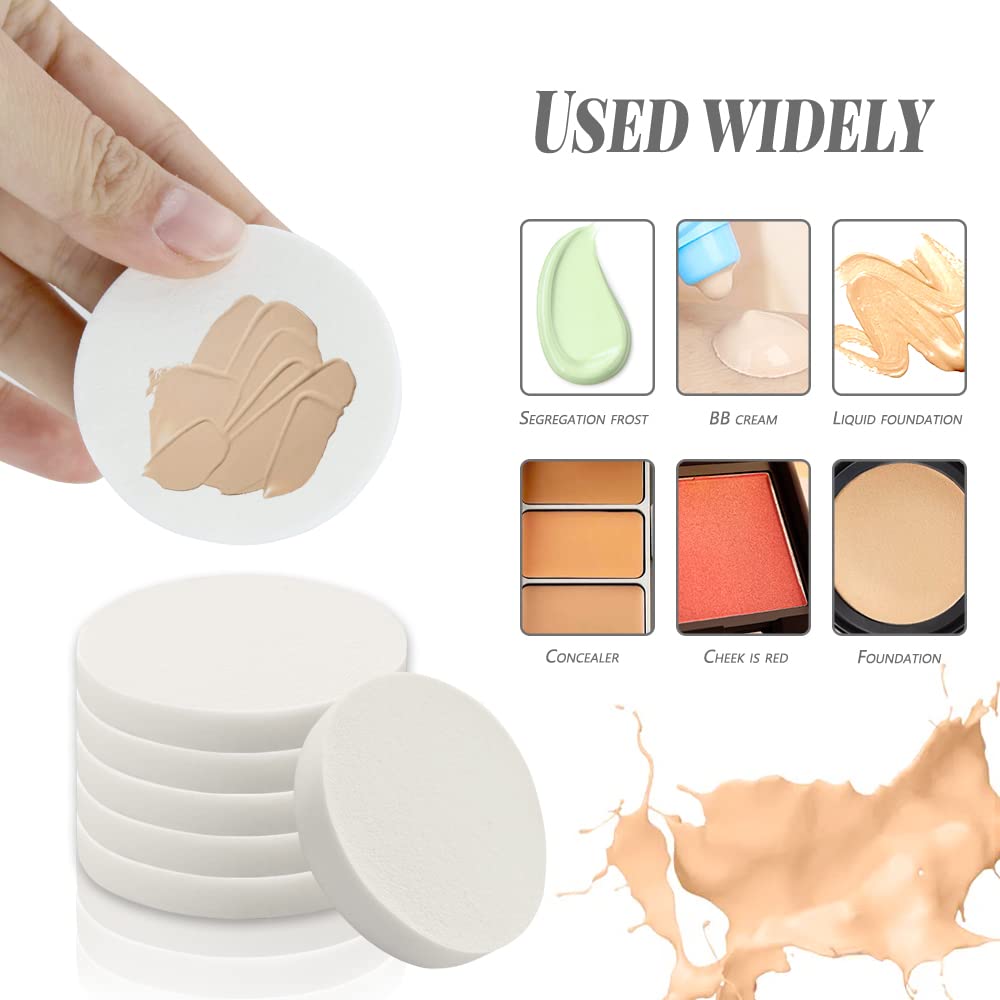 Uso mojado o seco con la esponja Vmiapxo para base, polvo o crema