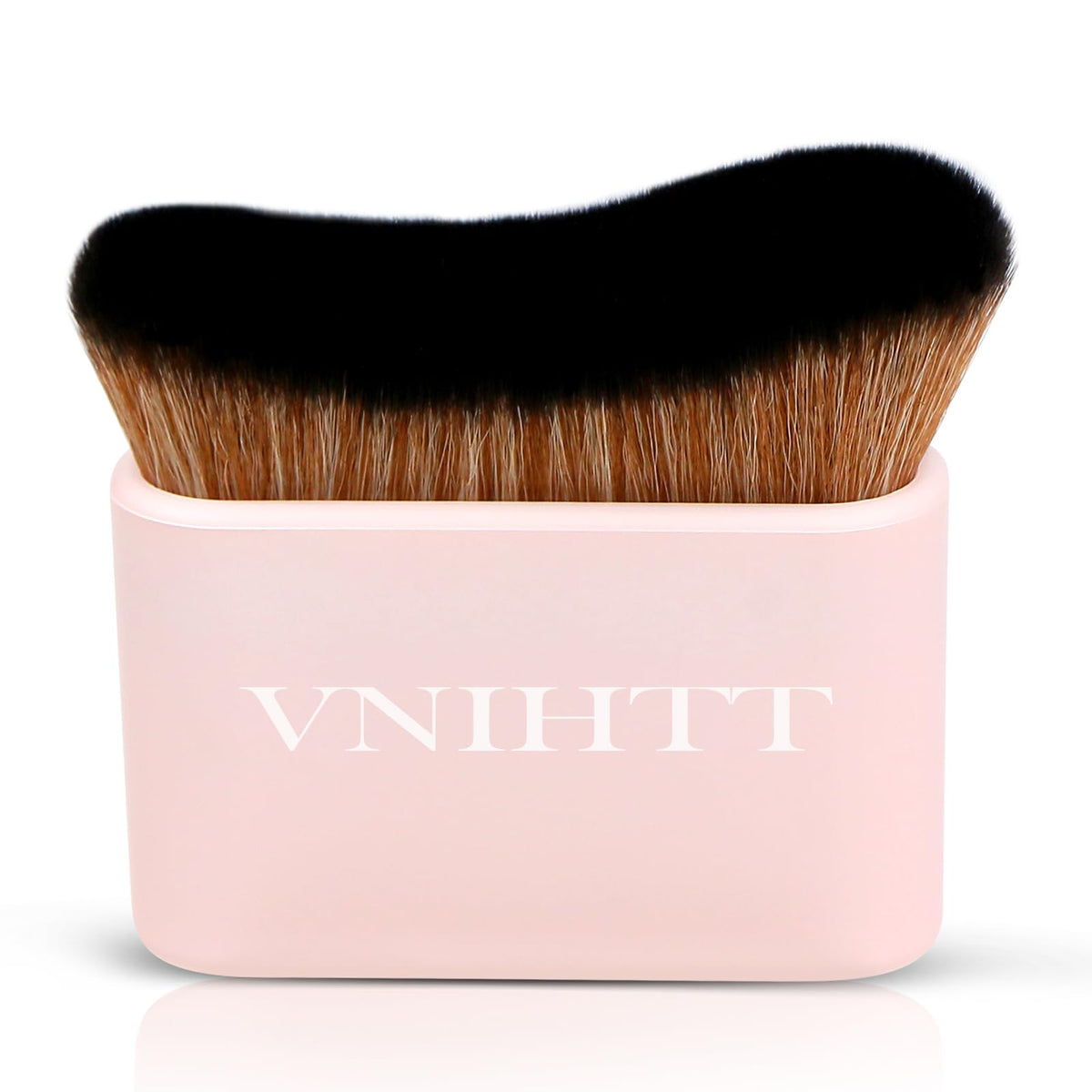 Brocha VNIHTT autobronceador para cara y cuerpo, aplicación uniforme.