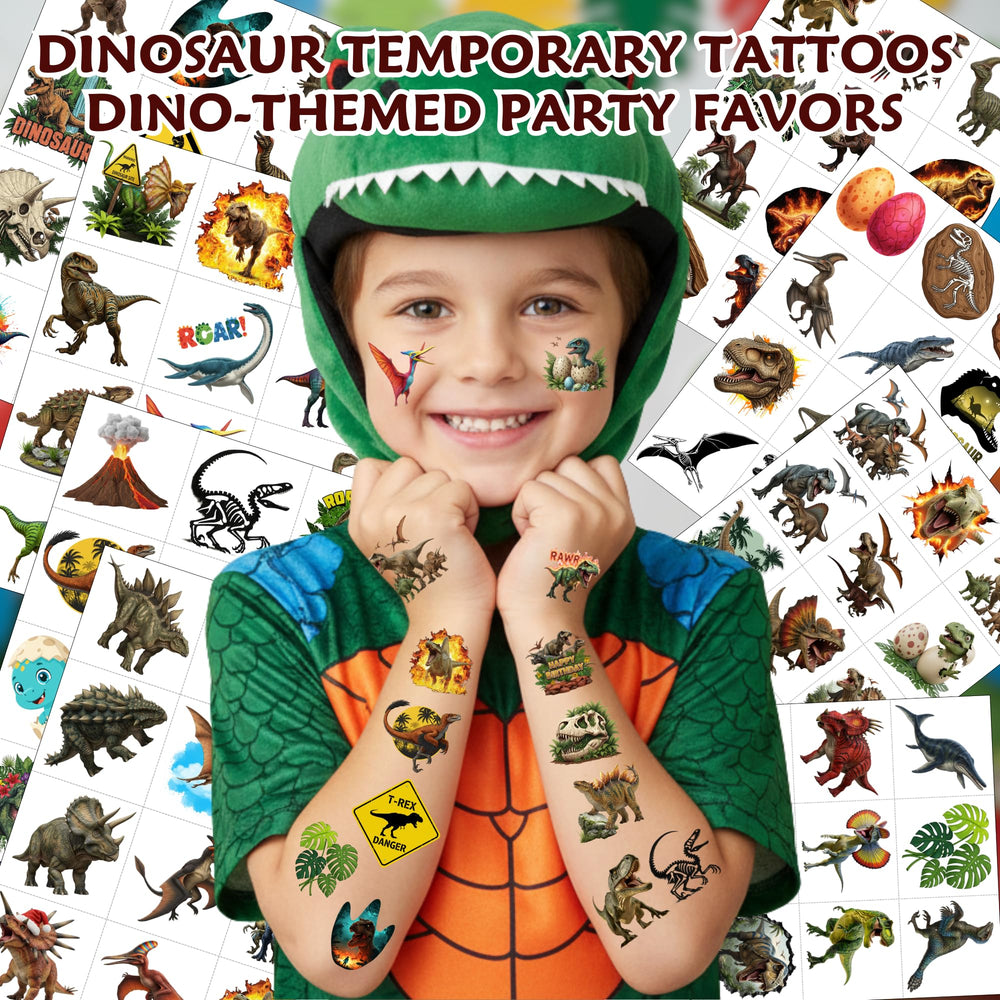 T-Rex y otros diseños de VNXCRAFTIES para que niños elijan su favorito.