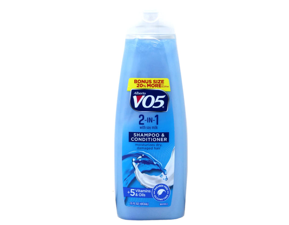VO5 2 en 1 champú acondicionador espuma cremosa para mechones sanos