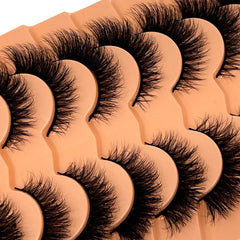 VOCOAK banda de algodón flexible que cuida las pestañas naturales
