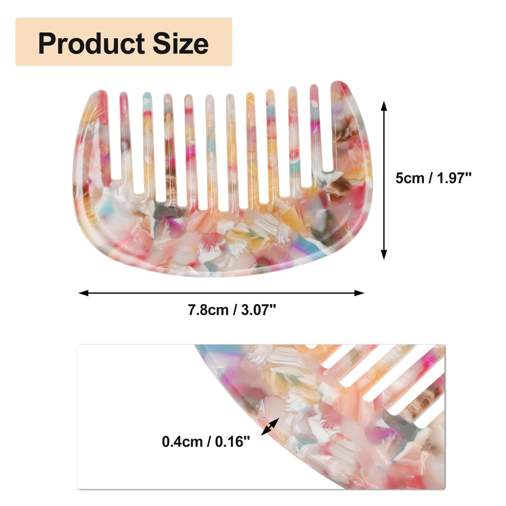 VOCOSTE peine para cabello mojado con dientes anchos, desenreda sin dañar.