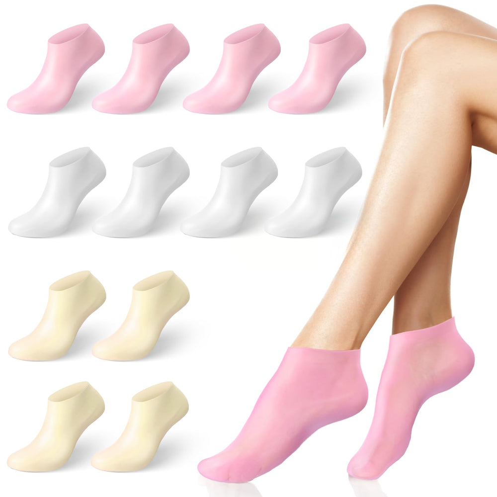 Vodolo calcetines de silicona para pies secos, hidratan y suavizan la piel.