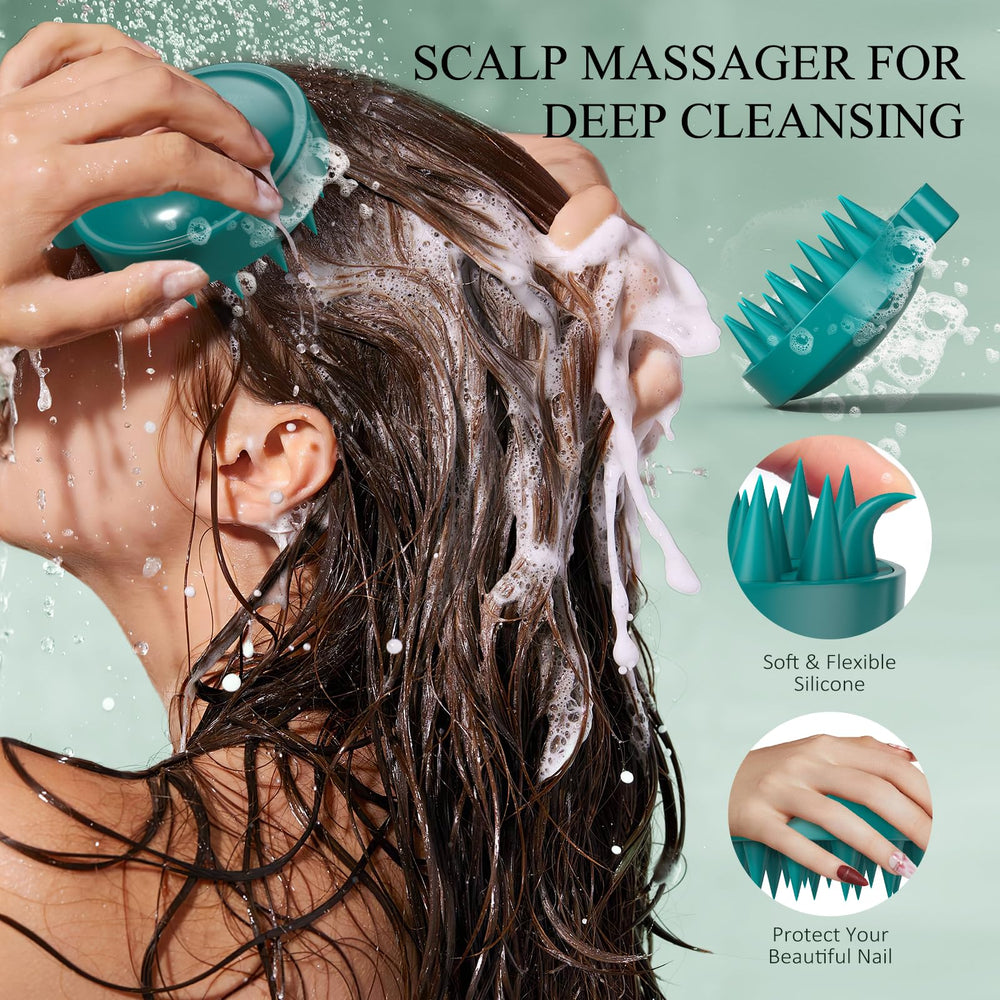 VOERUY formato 2 en 1 para exfoliar y cuidar el cabello en casa.