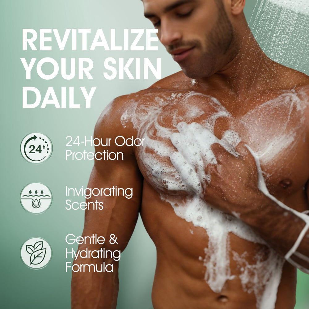 VOERUY gel ducha desodorante aceite coco nutre y suaviza la piel.