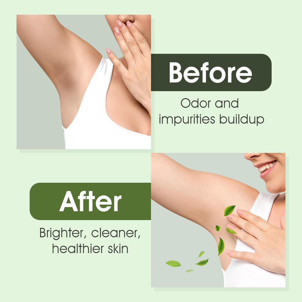 VOERUY exfoliante suave con polvo de nuez para piel sensible.