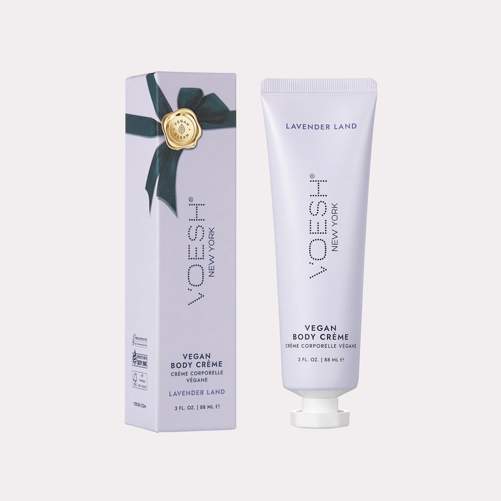 VOESH crema vegana Velvet Luxe, aceite de oliva orgánico para piel nutrida.