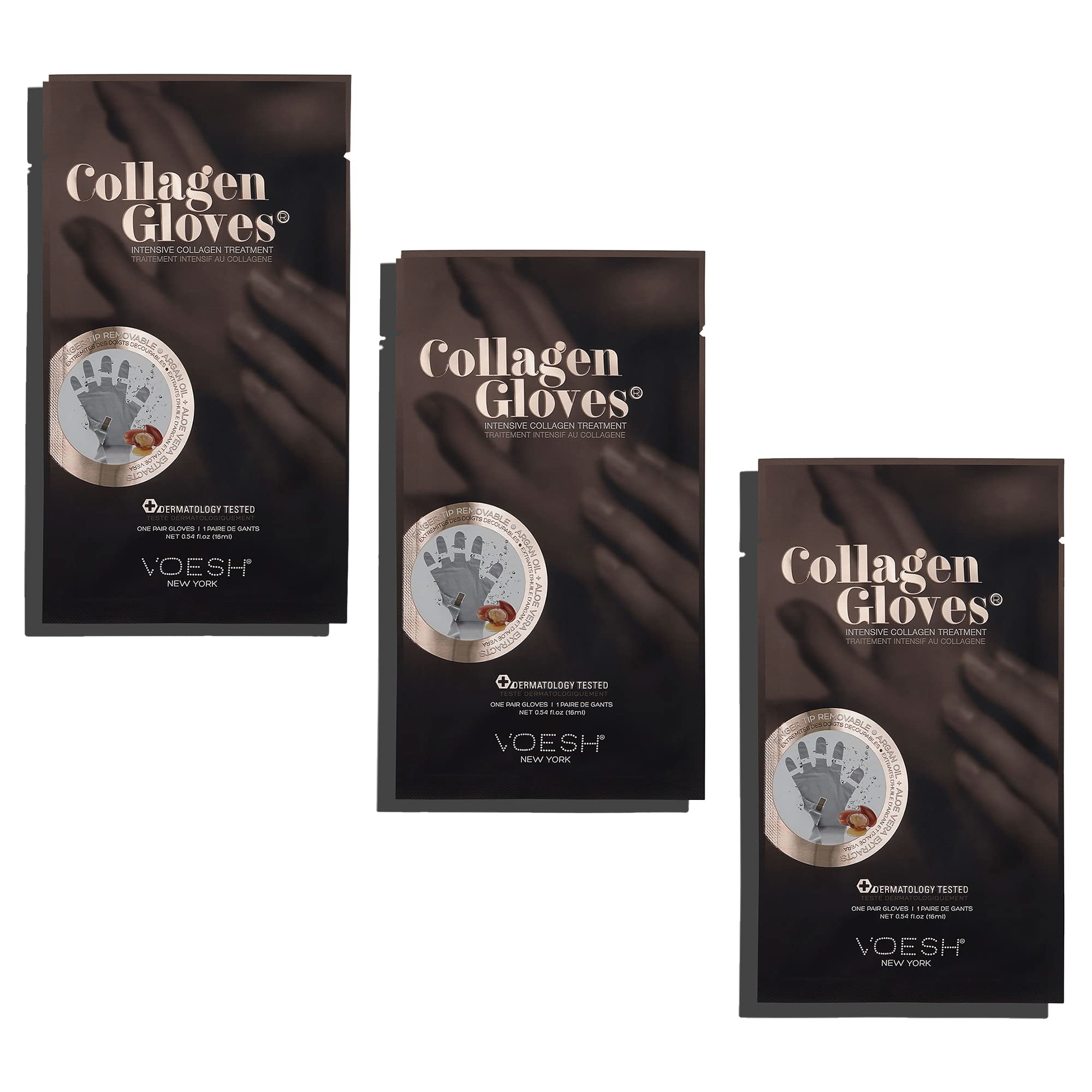VOESH Guantes Collagen Trio veganos para hidratación profunda de manos