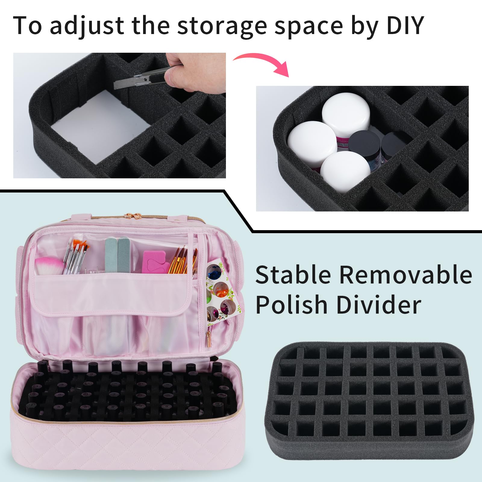 VOFIpremiAm organizador, materiales duraderos para uso prolongado.