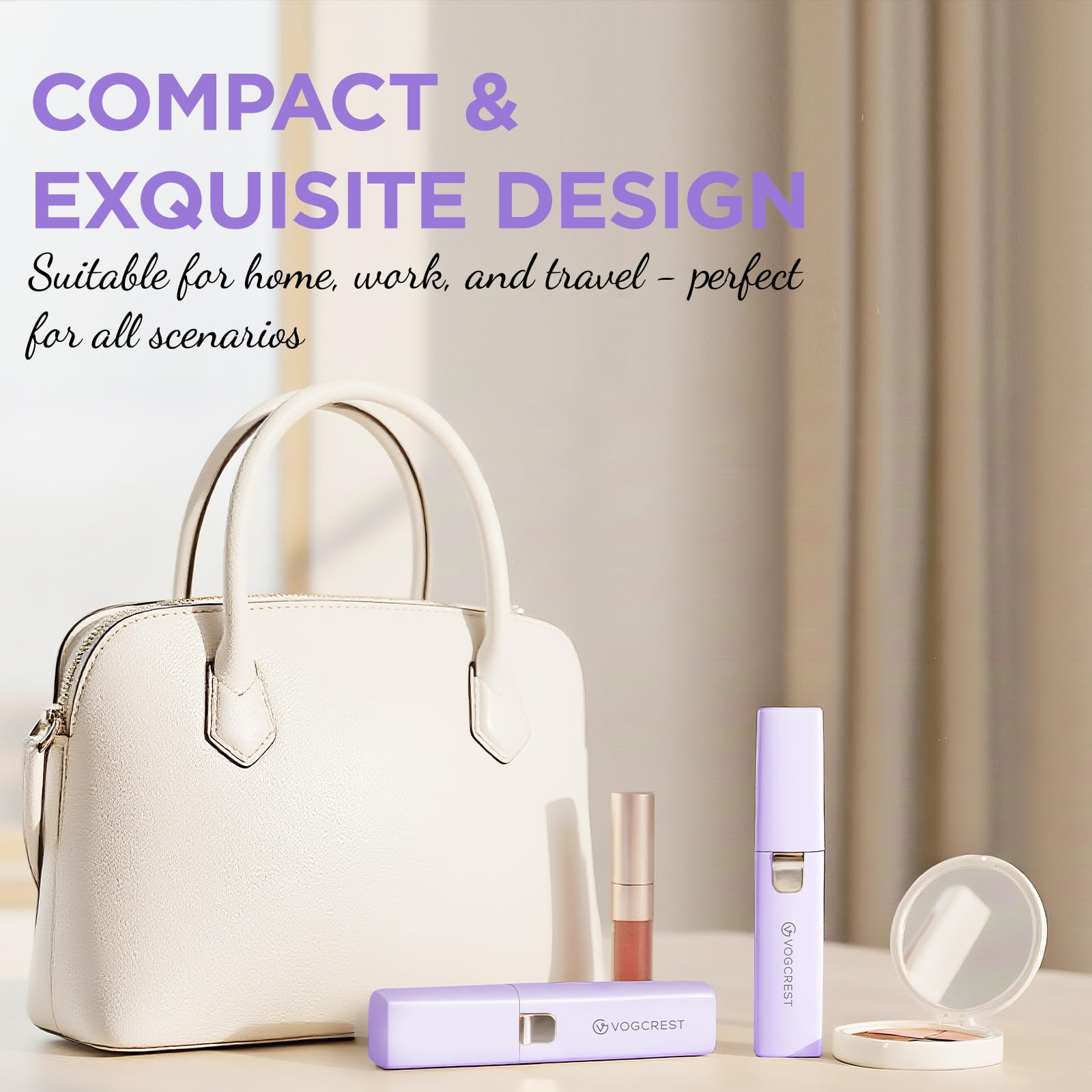 VG VOGCREST acabado morado para mujer elegante y discreta.