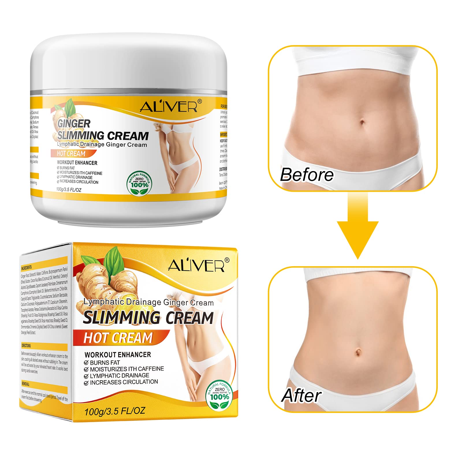 VOGSIG extracto de jengibre primer plano, ingrediente natural para cuidado corporal.