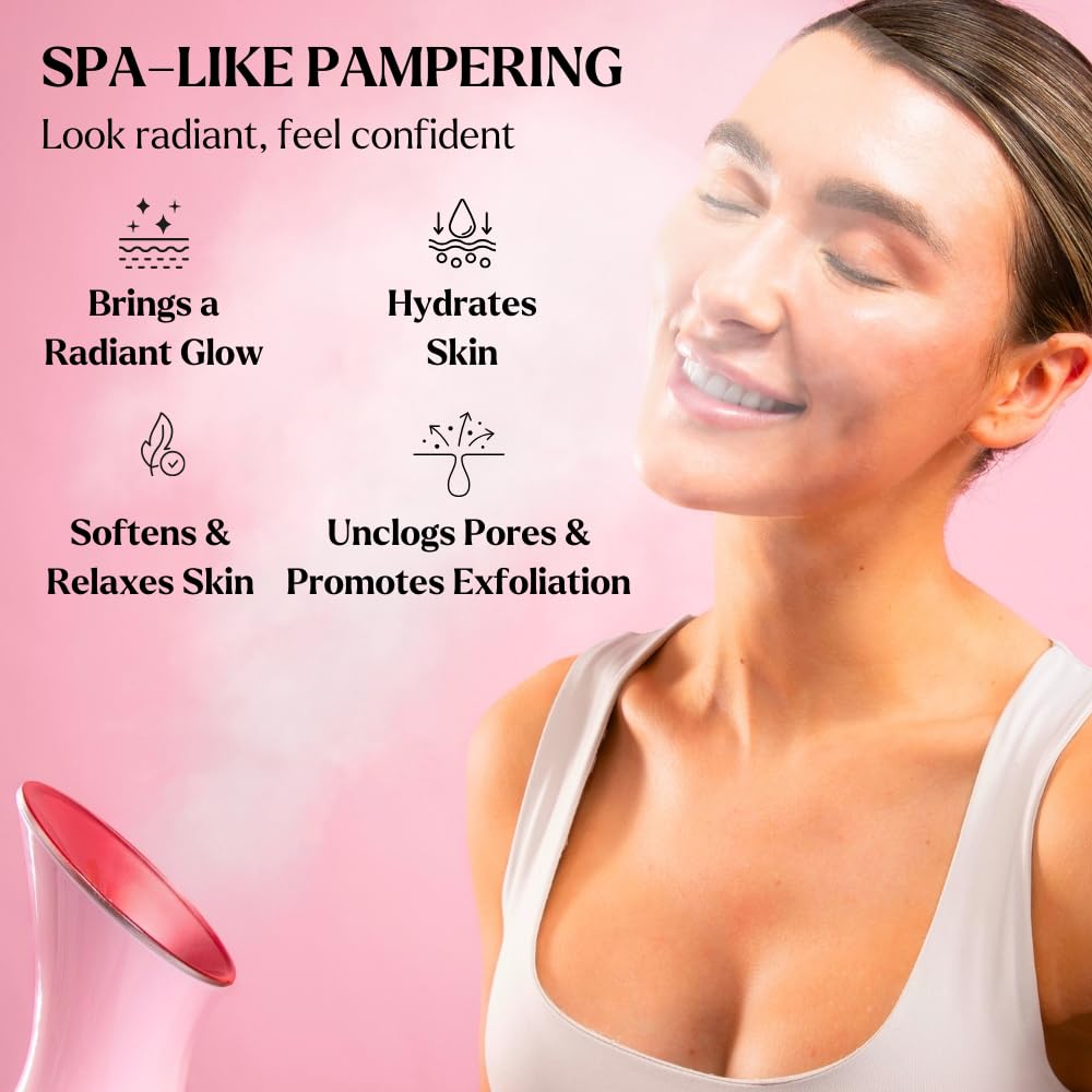 VogueNow toallas calientes ofrecen confort durante el cuidado facial