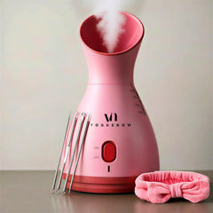 VogueNow vaporizador facial para spa en casa facilita limpieza profunda