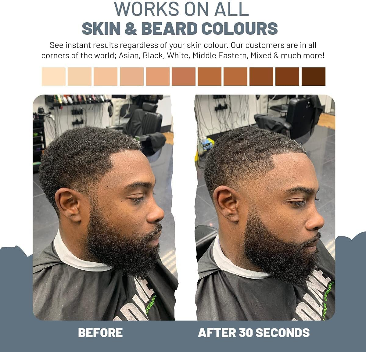 VOID Homme bolígrafo-barba paquete de 4 listo para viaje.