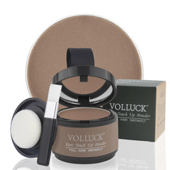 VOLLUCK polvo recubridor de raíces instantáneo para un acabado natural.