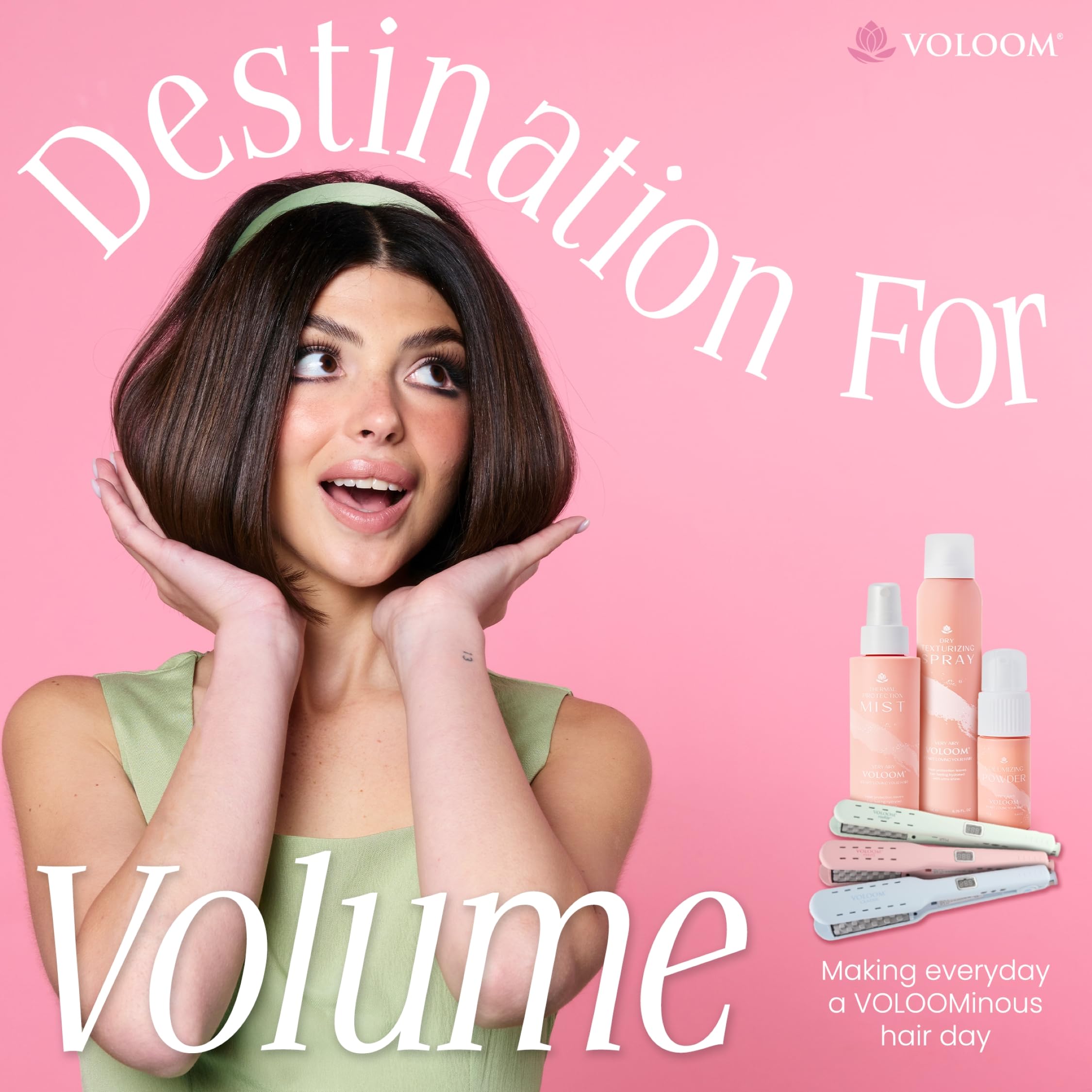 VOLOOM Rootie uso diario para look rápido y voluminoso.