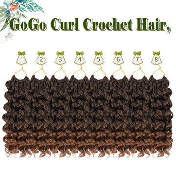 Vomella GoGo Curl ondas definidas 12 pulgadas para mayor volumen.
