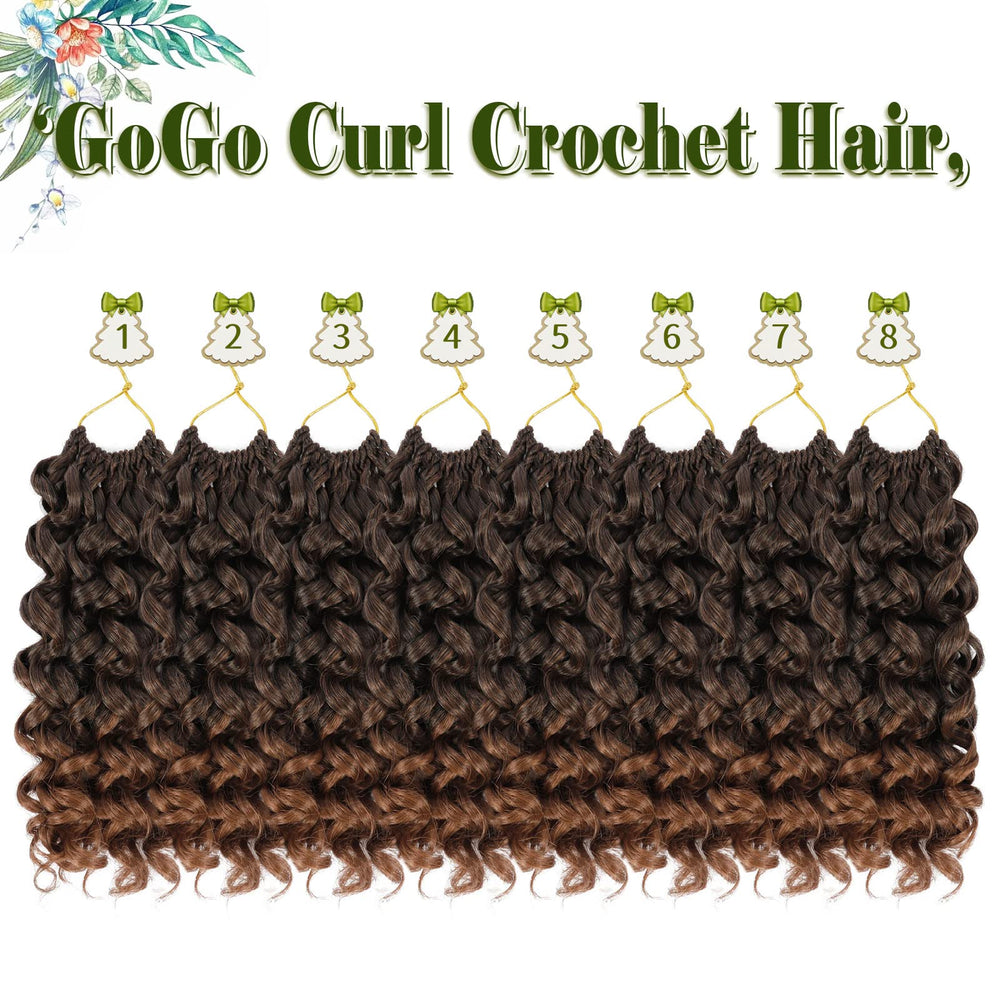 Vomella GoGo Curl ondas definidas 12 pulgadas para mayor volumen.