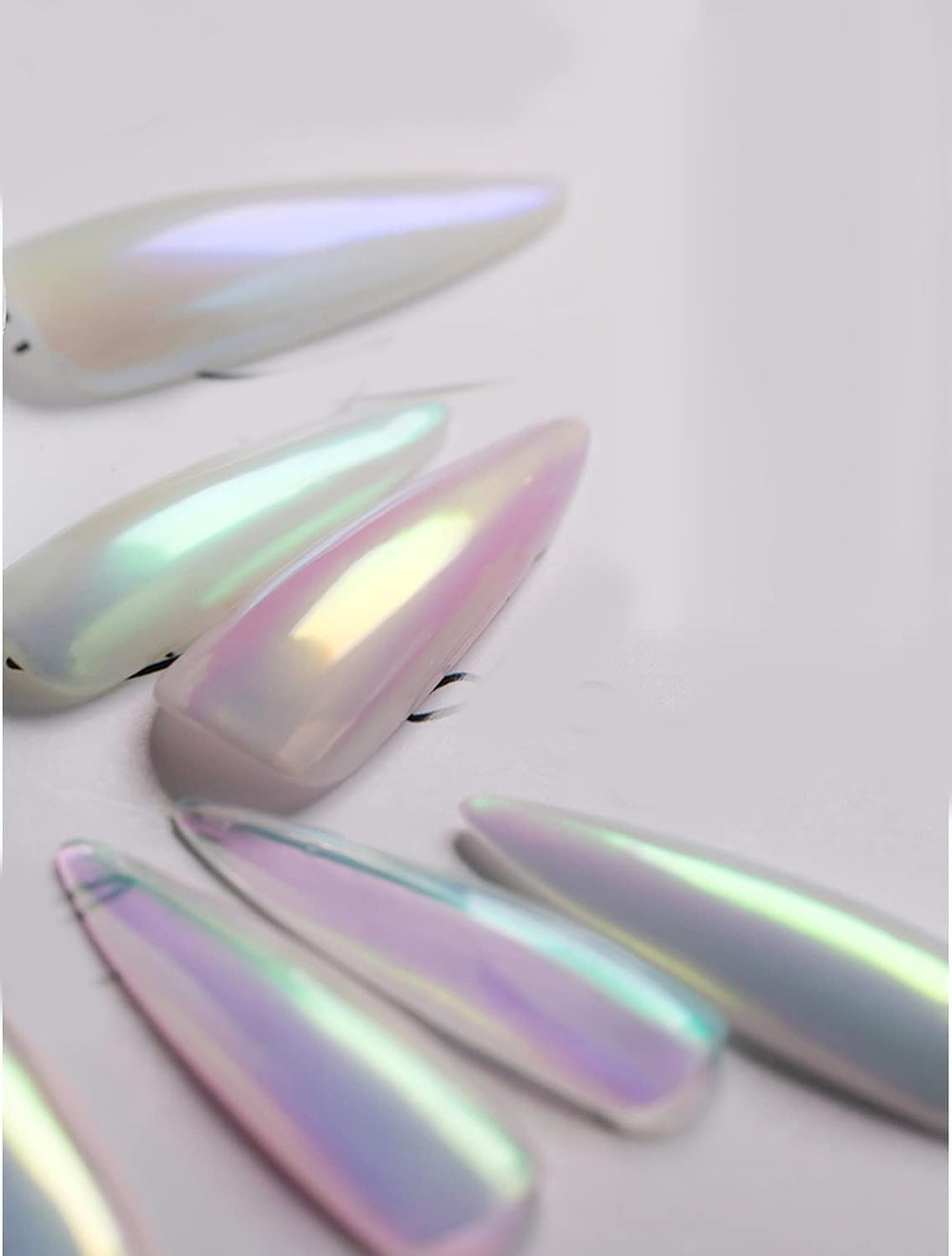 Embalaje Vonrui con frasco y esponja para empezar a crear uñas brillantes.