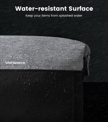Vorspack bolsa de higiene para viaje, superficie resistente al agua protege contenidos.