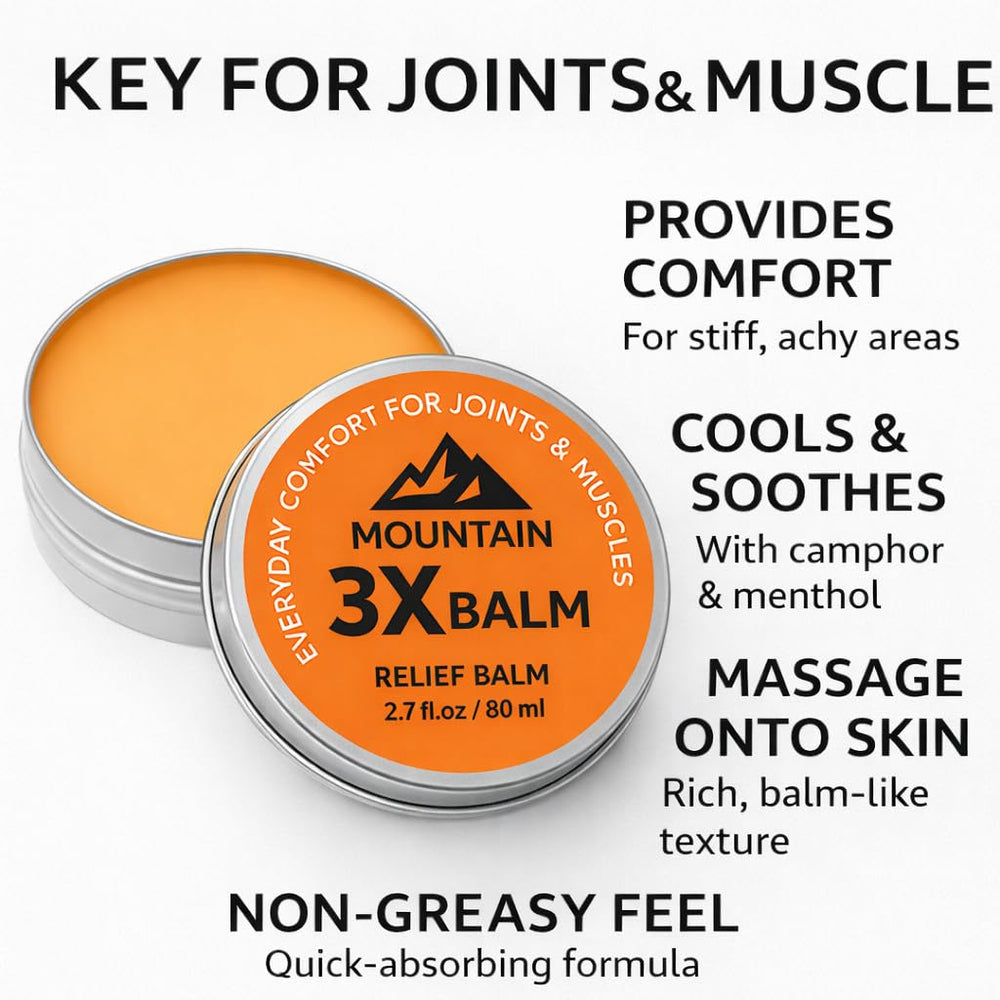 VOSETOKELA Mountain 3X Balm textura no grasa, rápida absorción.