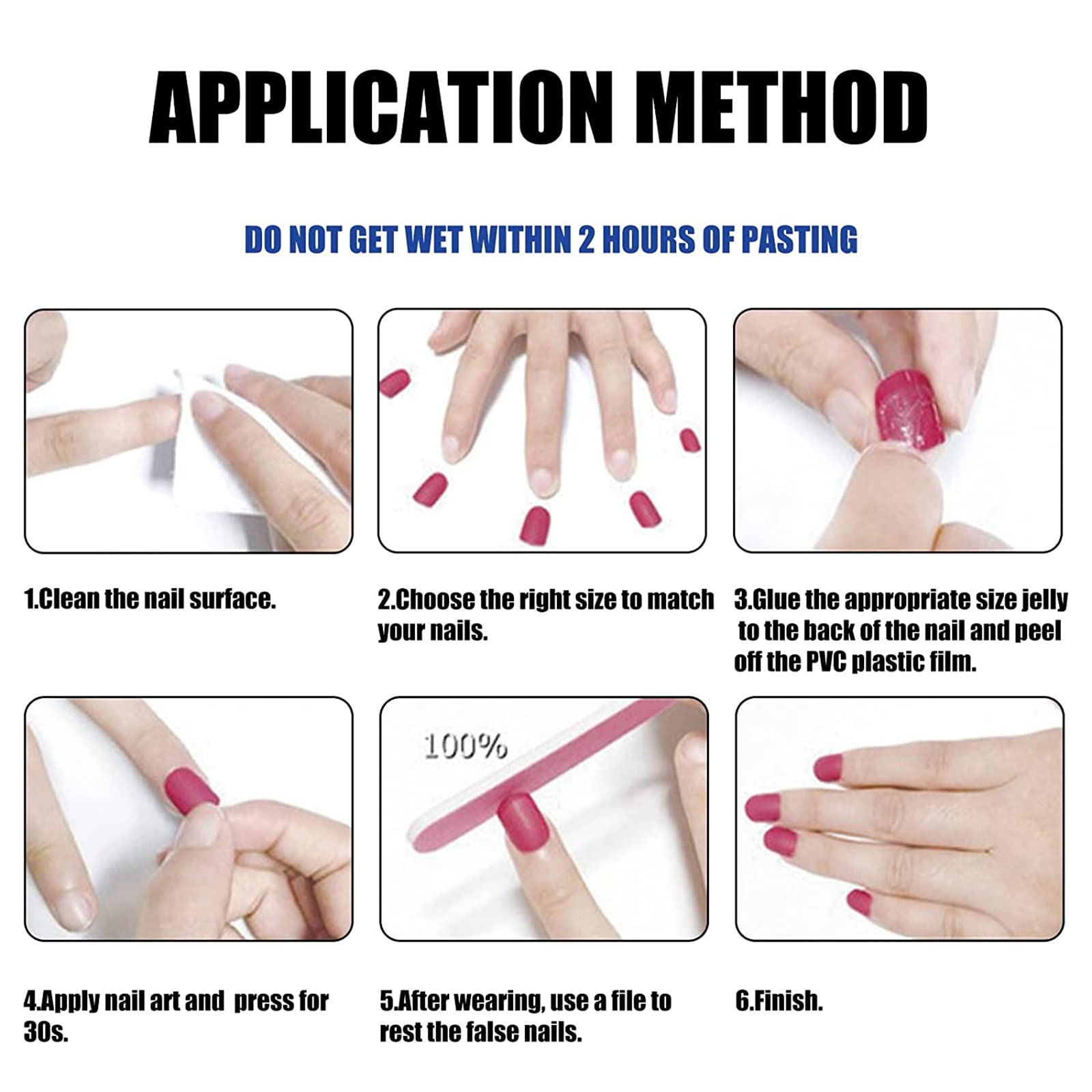 Material plástico seguro y no tóxico para uñas