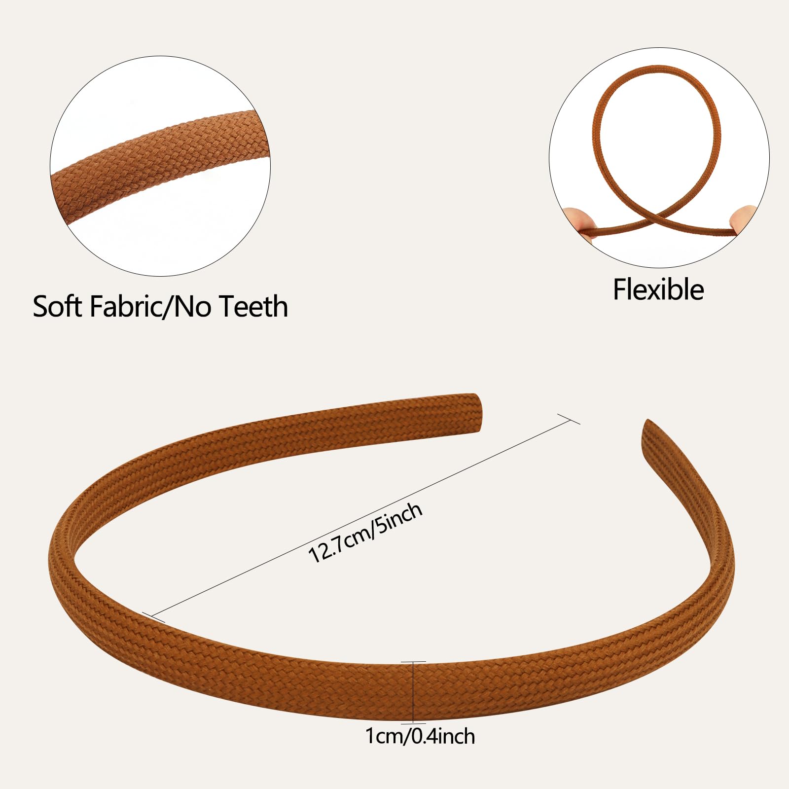 Diadema Vovii tonos naturales que combinan con cualquier look.