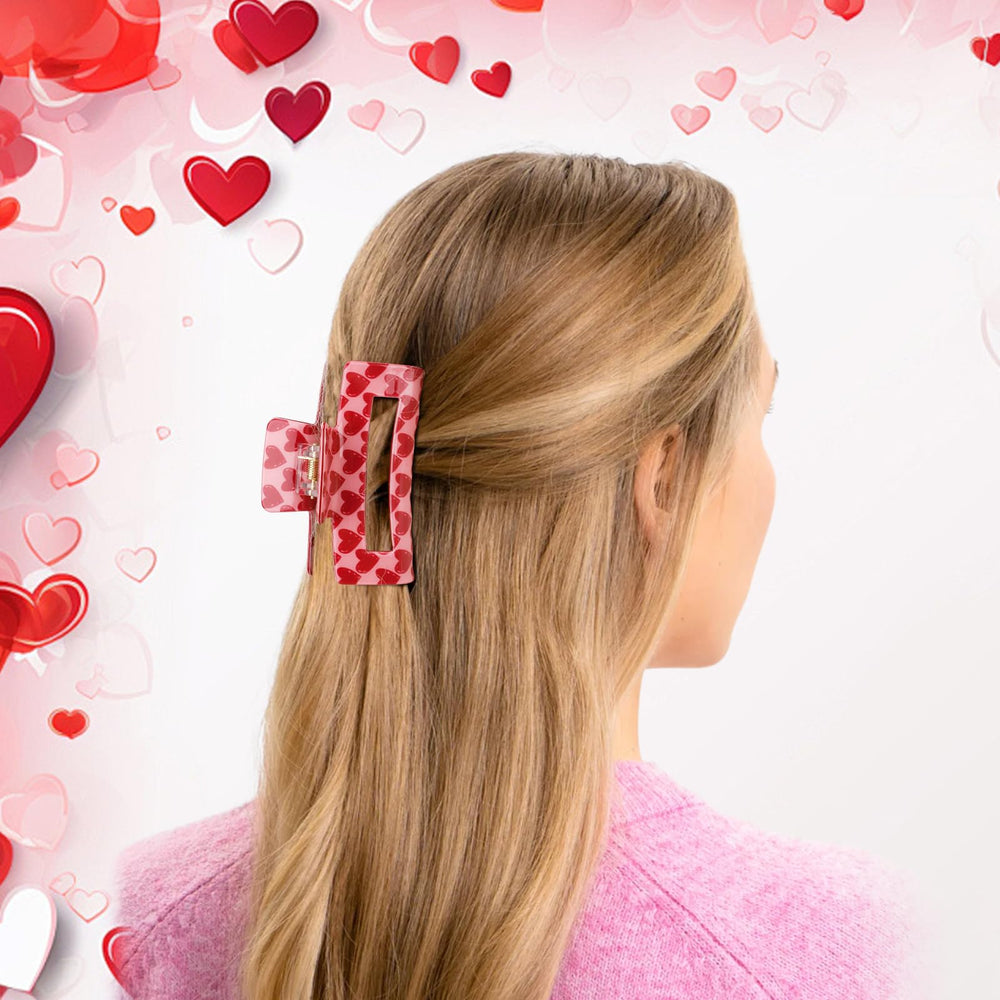 Empaque de pinzas Vovii con corazón rosa, regalo ideal para mujeres.