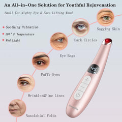 Vowleike masaje ocular 3 en 1 con vibración para confort ocular