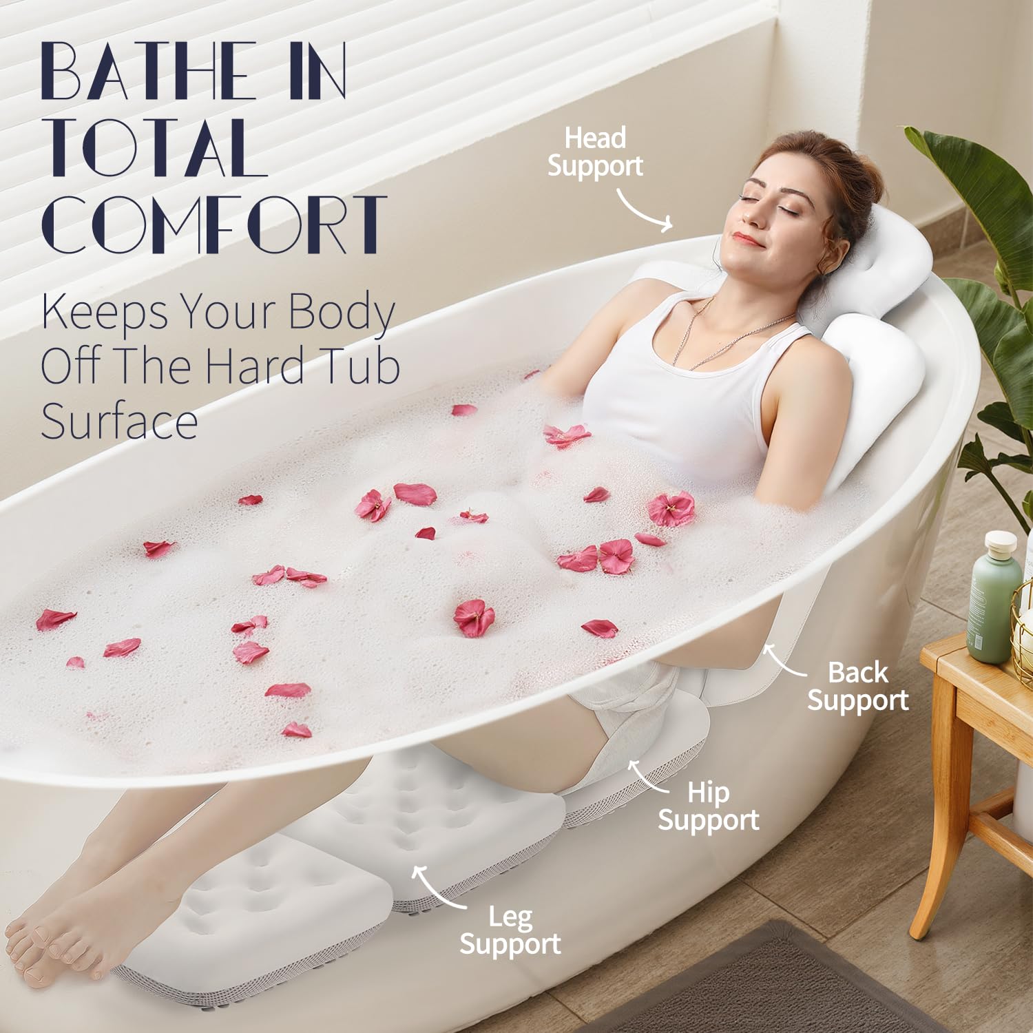 VOXOR soporte corporal de almohada, postura relajada para cuello y espalda